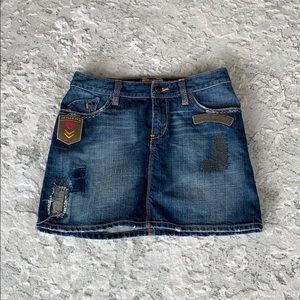 Denim skirt